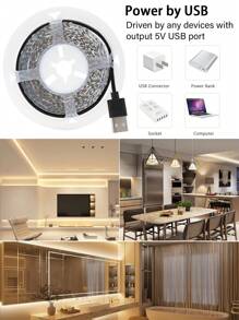 10M/5M/3M/2M/1M LED Strip Lights, TV Background Lights, Home Atmosphere Decor Lighting, LED Night Lights For Home, Room, Living Room, Bedroom, Kitchen Decor