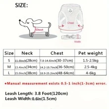 Pet Carrier Backpack And Leash Set, Soft And Breathable Mesh Vest Adjustable For Small Cats And Dogs, Dog Leash Harness For Pet Supplies - Pink - View 5
