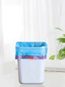 65pcs/5rolls (Random colour), Extra Thick Drawstring Type Garbage Bag,Bathroom Trash Bag, Disposable Trash Bag, Pouch Kitchen Storage Garbage Bags, Plastic Bag For Bathroom Kitchen Office Restaurant Cleaning - Multicolor - View 8