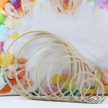 10 Piezas Aros De Bordado Redondos De Bambú - color de registro - Ver 10