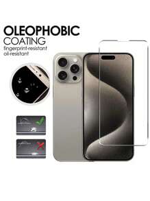 5 stuks gehard glas, compatibel met iPhone 16e, 15, 14, 13, 12, 11 Pro Max, X, XS, XR, Mini, 7, 8, 14 Plus, schermbeschermer, compatibel met iPhone 14, 15 Pro Max, glas, cadeau voor verjaardag, familie, vrienden, telefoonschermbeschermer, telefoonaccessoires