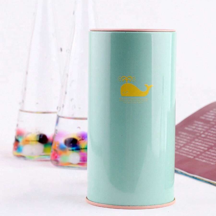 1 件卡通鯨魚存錢筒和筆筒,送給孩子的絕佳禮物 - 淺粉色 - 查看 1