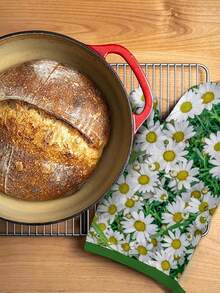 Heat Resistant Gloves & Potholder Set - Multicolor - View 5