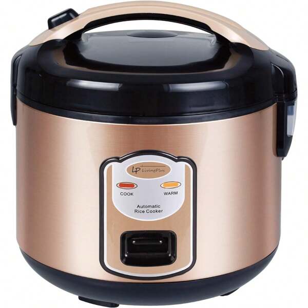 YONGSTYLE Electric Rice Cooker, Non Stick Coating,  Button 1.5L/8Cup