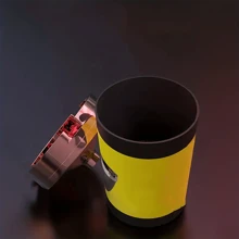 1pc Portable Outdoor/Indoor/Car Use Ashtray - Purple - View 7