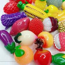 Mixed Artificial Fruits Set [10 Pieces] - Multicolor - View 2