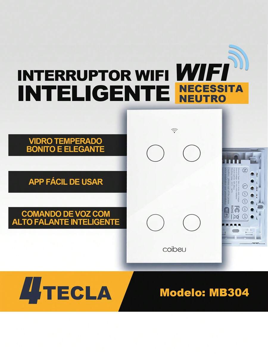 Smart Automated Controller - MB304 fehér szimpla tűz - Megtekintés 1