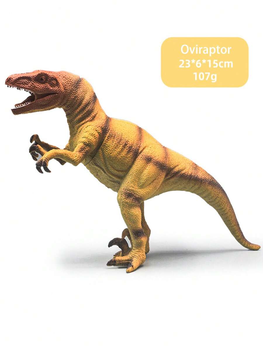 Modelo De Dinosaurio T-rex Realista, Goma Suave, Sonido, 1 Unidad - Multicolor - Ver 1