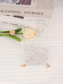 Crossbody 手机壳 1 件白色闪光链可拆卸 Crossbody 手机壳兼容 Iphone 11/11Pro/11ProMax/12/12Pro/12ProMax/13/13Pro/13ProMax/14/14Pro/14Plus/14ProMax/15/15Plus/15Pro/15ProMax/7/8/7Plus/8Plus/X/XS/XR/XSMax、Galaxy S22 Ultra - 白色 - 查看 4