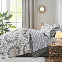 7 Piece Comforter Set With Bed Sheets - màu nâu sẫm - Xem 5