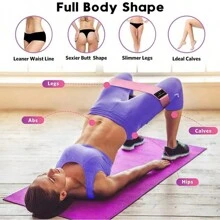 1 Miếng Yoga Co giãn Ban nhạc , Băng điện trở , Kéo lên Ban nhạc , Khỏe mạnh , Ngồi xổm Và Hông Váy rộng Ban nhạc , Rộng & Dày , Đối với Tập huấn Mông - Hồng - Xem 3