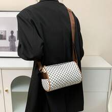 Của phụ nữ Đơn giản Retro In Túi xách tay , Vai & Túi xô đeo chéo - trắng - Xem 2