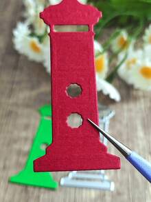 Small Mailbox Shaped Carbon Steel Cutting Die - Silver - View 7