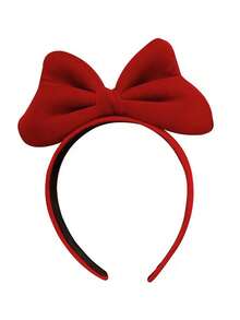 1 件超大蝴蝶结头带，可爱发夹头饰，优雅适合圣诞节、生日