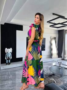 Women Dresses - 軍綠色 - 查看 2