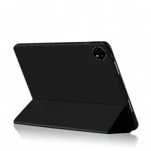 1 Pc Black Case For IQOO Pad 2023 12.1 Inch Flip Stand PU Protective Cover For Vivo Pad 2 2nd Generation 12.1" Tablet Cases With Wake-Up - Black - View 5