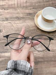 Gafas de moda Lentes de cambio de color - Negro - Ver 3