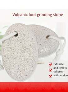 天然浮石,1入組火山石腳部打磨工具硬皮膚除雞眼,適用於手足,腳部削皮,除死皮角質 - 彩色 - 查看 4