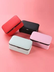 1入裝皮革pu旅行珠寶盒,歐式便攜珠寶收納盒