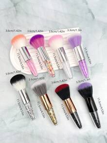 Light Purple Blush Brush - Mauve Purple - View 2
