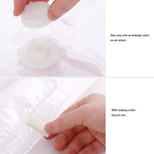 Vacuum Storage Bags 8 Jumbo, Space Saver Bags With Travel Hand Pump, Compression Airtight Sealer Bags For Clothes, Bedding, Pillows, Comforters, Blankets