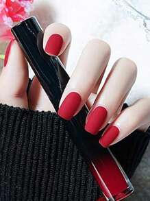 啞光頂膜凝膠-浸泡式指甲燈拋光效果和長效禮物套裝-8毫升,適合女性 - 無色 - 查看 2