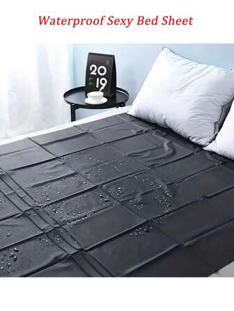 1pc BDSM Bondage Waterproof Sex Bed Sheet, Black Red Pink Sheet Tablecloth 86.6inches* 51.2inches/220cm*130cm, Sex Toys, Sex Accessories, Massage Product, Sex Tools, Tool Sex, Waterproof Tablecloth For Party