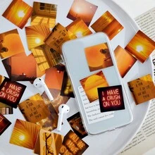 風景圖案貼紙 - 杏色 - 查看 5