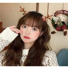 兒童鹿角頭飾髮夾女孩聖誕髮夾,可愛裝飾髮飾,聖誕禮物