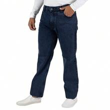 Rav-V Men's Thick Fabric Jeans - Dusty Blue - View 5