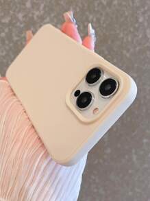 硅胶手机壳 Apple 磨砂 TPU 防震手机壳 适用于 14 Pro Max / 16 / 15 Pro Max / 15 Plus / 15 Pro / 15 全覆盖防水防摔防刮 - 白色 - 查看 2