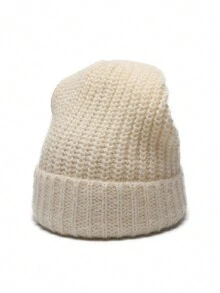 1 件套韩版针织保暖帽子，温暖时尚，冬季