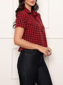 Women Blouses - Đỏ - Xem 1