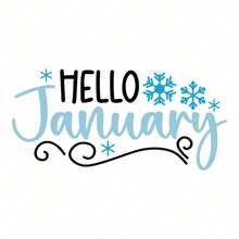 12個月份字母熱轉印貼片,熱轉印貼紙,適用於女裝、男裝、服裝、背心、t恤的熱轉印貼紙