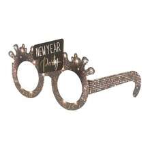 6pcs New Year Paper Glasses - Multicolor - View 5