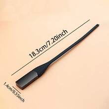 1pc Black Titanium Car Keychain, Creative Pvc Keychain, Suitable For 1st Or 2nd Generation Car Key - Multicolor - View 4