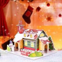 2pcs Christmas Gift Large 3d Puzzle (random & Non-repeating) - Random - View 4