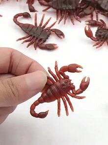 10入組仿真蟑螂惡作劇玩具，軟質材料製假蟑螂 - 咖啡棕 - 查看 2