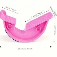 1 件腳搖桿,腿部肌肉伸展平衡板,健身鍛鍊和復健用小腿伸展器,小腿伸展板, - 黑色 - 查看 10