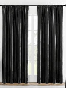 1 Miếng Dán Túi Rèm Đối với Nhà  Đồ trang trí , Trắng mỏng Rèm Và Polyester Rèm Đối với Phòng khách , Phòng ngủ , Và Ban công - màu đen - Xem 10