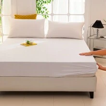 3件纯色柔软亲肤牛奶绒床单枕套套装（1床单2枕套）简约时尚温暖舒适裸睡无忧即暖法兰绒布艺床品套装母婴A级如牛奶般亲肤10个尺码马卡龙色 - 乳白色 - 查看 8