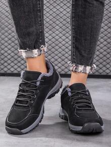 2023 New Arrival Winter Snow Boots With Non-Slip Thick Sole& Closure&Warm-Keeping& - Black - View 5