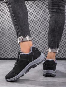 2023 New Arrival Winter Snow Boots With Non-Slip Thick Sole& Closure&Warm-Keeping& - Black - View 4
