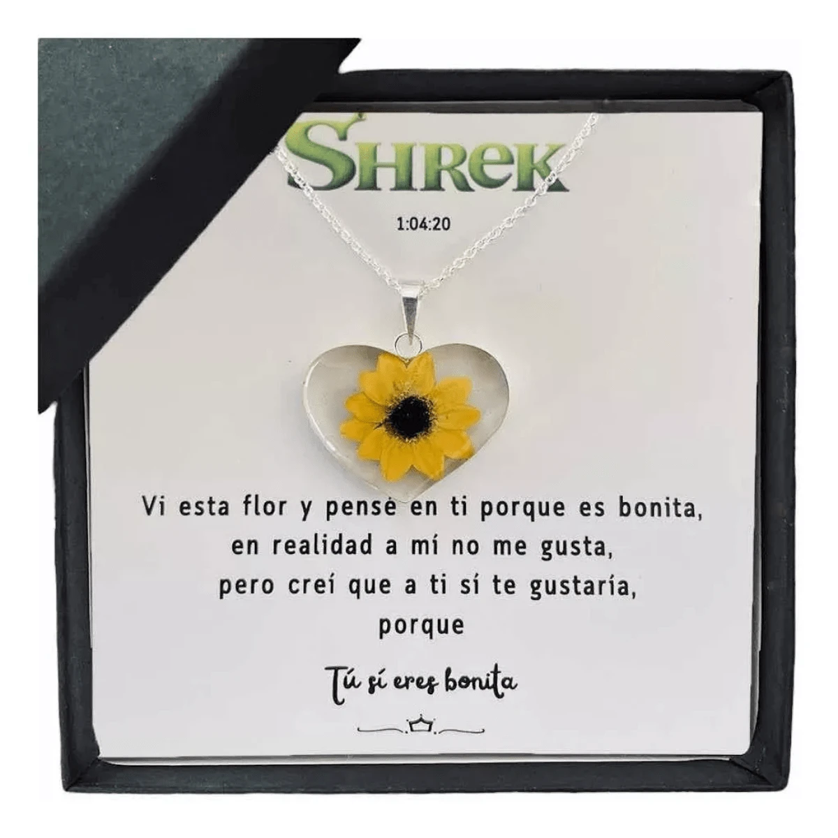 Collar Girasol Anillos Compromiso Promesa Joyeria