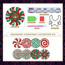 Diamond Painting Coasters - Multicolor - View 2