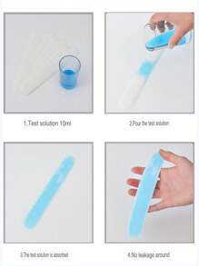 帽子保護套（10入裝）透氣帽衬带；衣服保护贴（用于帽沿、袖子、领口）；吸汗垫（用于羽绒服）；一次性帽衬；培训用品 - 白色 - 查看 9