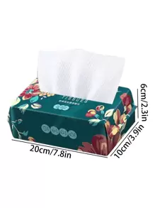 1 Pack Disposable Face Towels With Thick Soft Gentle 100% , Dry And Wet Dual-Use Facial Cleansing Towel For Home Use Home Bathroom Decor Back To School For Beauty Salon Home Bathroom - White - View 5