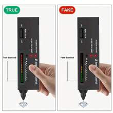 1pc Professional Tester, Gemstone Electronic Portable Hardness Tester For Jewelry Jade Stone Identification - Black - View 2