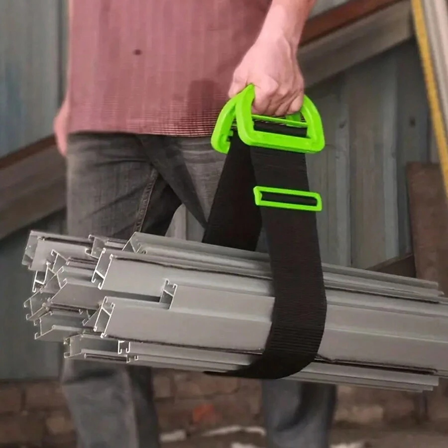 Cuerda De Mudanza - Adecuada Para Mover Muebles, Objetos Pesados, Refrigeradores, Etc., Como Cuerda Auxiliar Para Correas De Mudanza - Verde - Ver 1