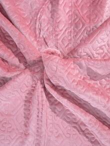 Double Bedspread Quilt With Brief, Straight Edge 2.00x2.30 - Hot Pink - View 4